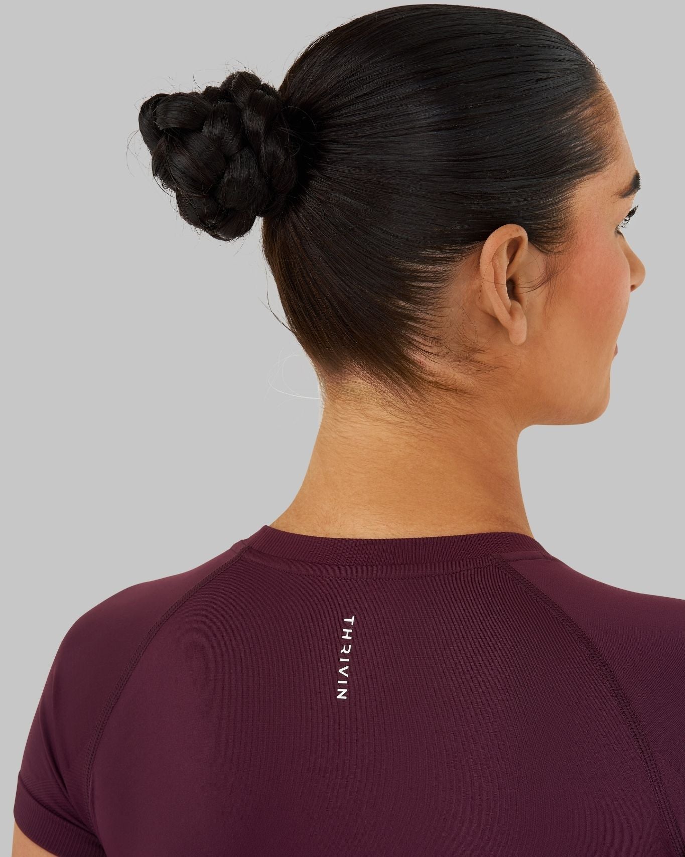Elevate™ Compression T-shirt | Winter Plum