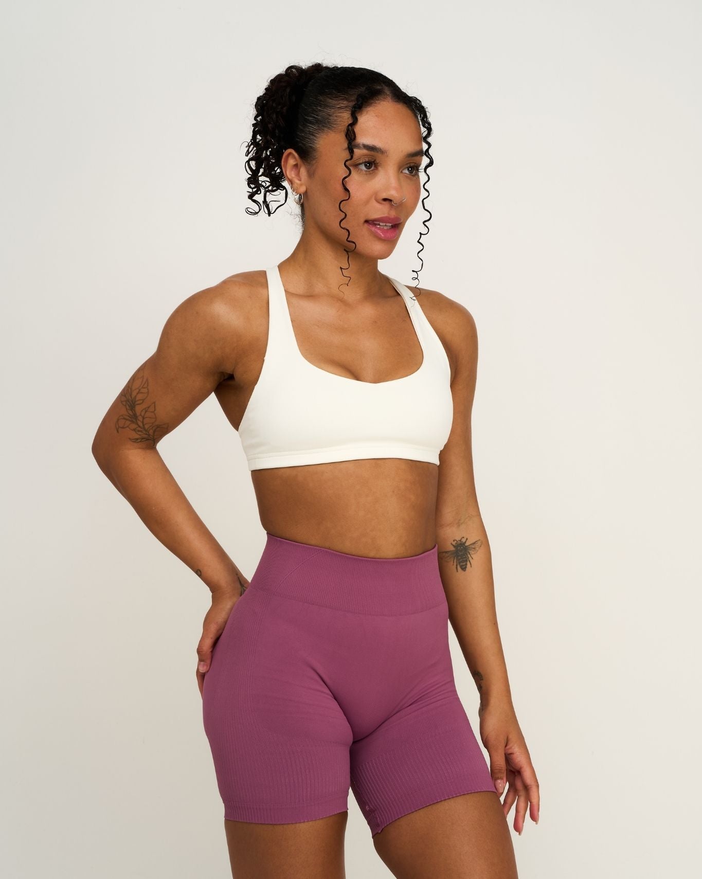 Elevate™ Sculpting Medium Impact Multiway Bra | Cream