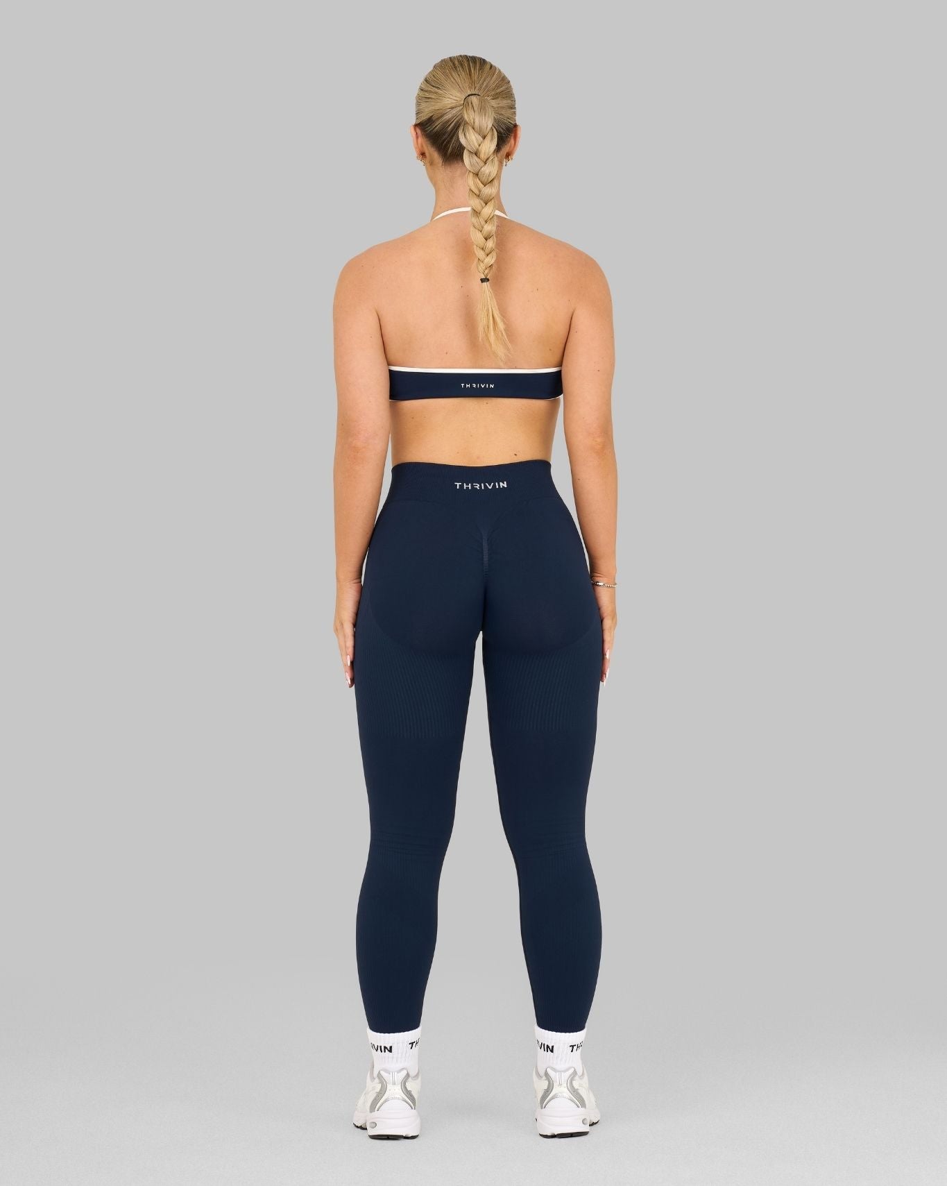 Elevate™ Sculpting High Waist Scrunch Leggings | Midnight Navy