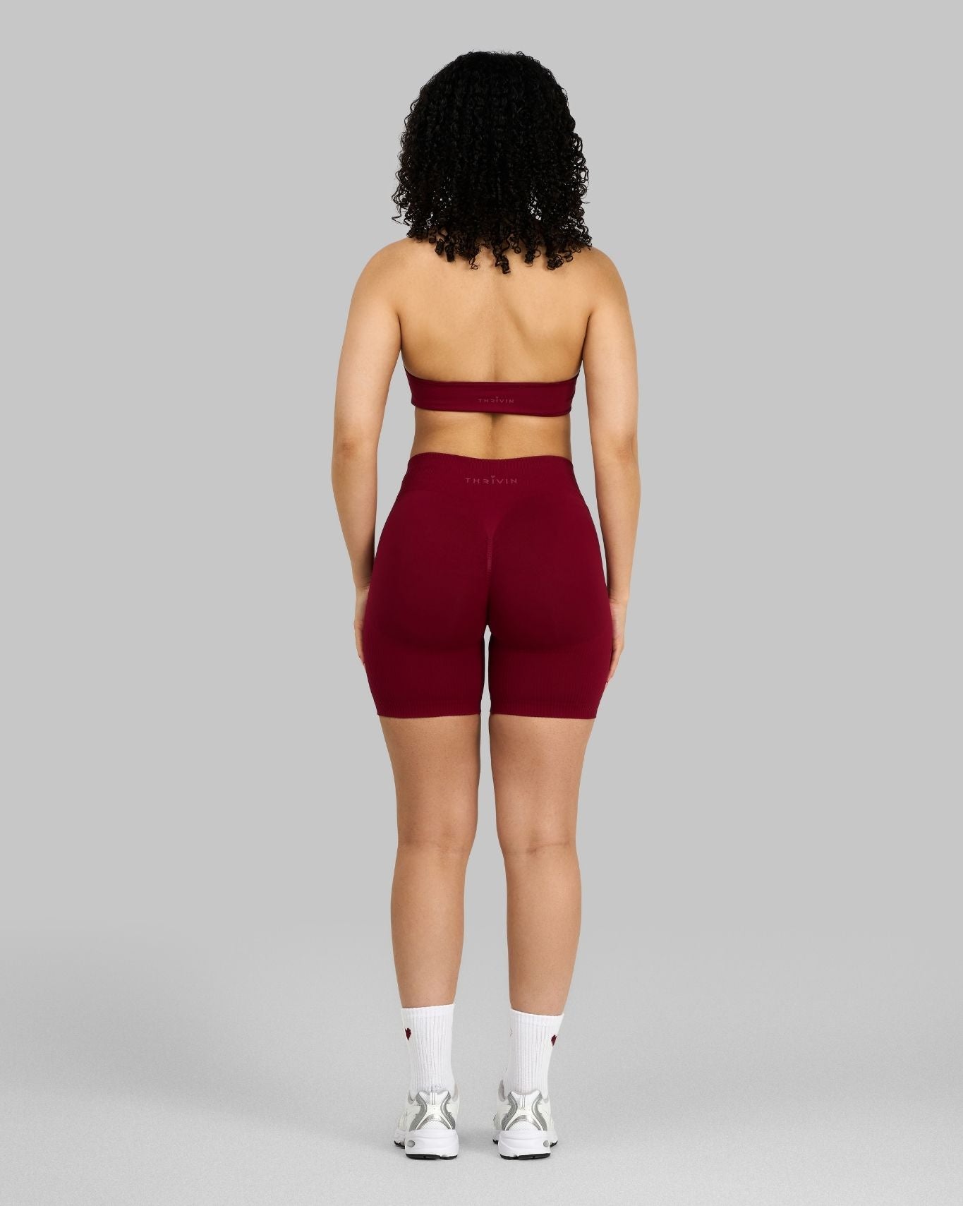 Elevate™ Sculpting Mid Waist Scrunch Shorts | Raspberry