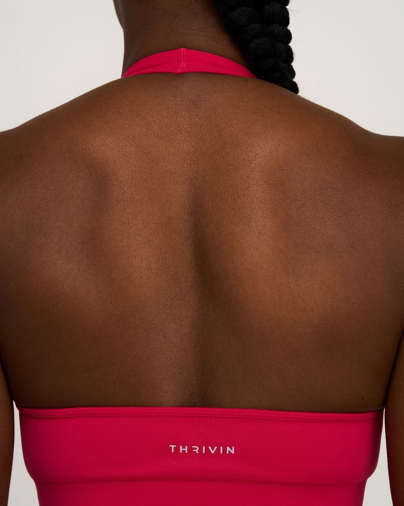 Elevate™ Sculpting Seamless Halterneck Top | Strawberry