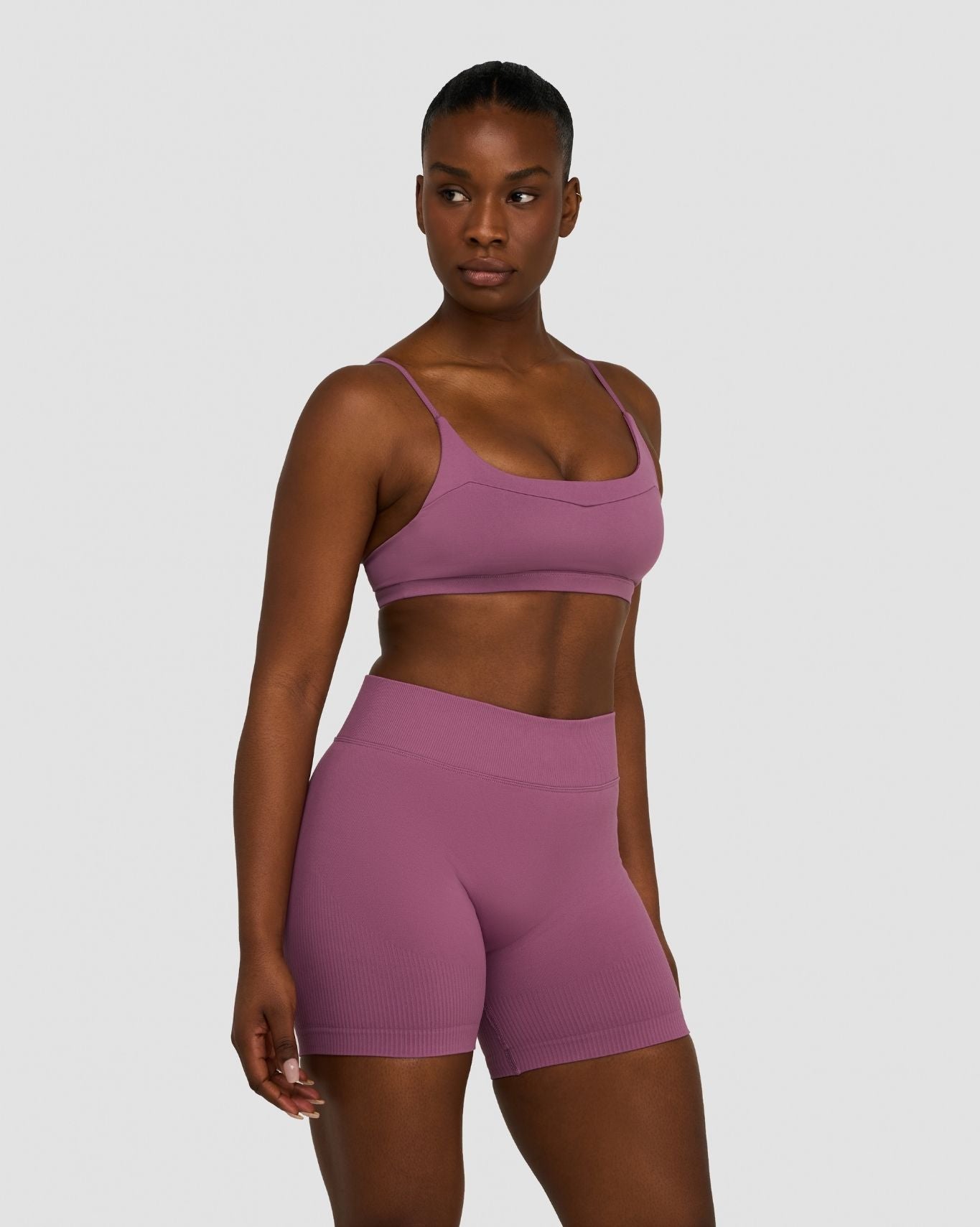 Elevate™ Sculpting Seamless Scoop Neck Bra | Orchid Mauve