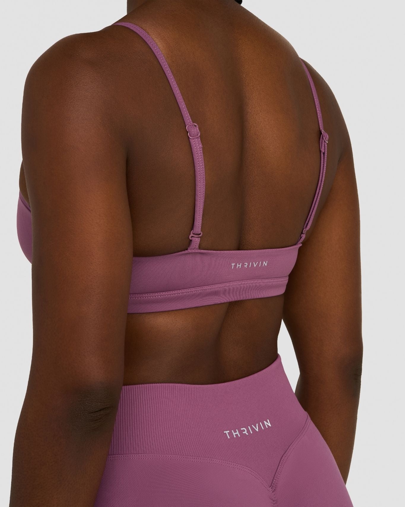 Elevate™ Sculpting Seamless Scoop Neck Bra | Orchid Mauve