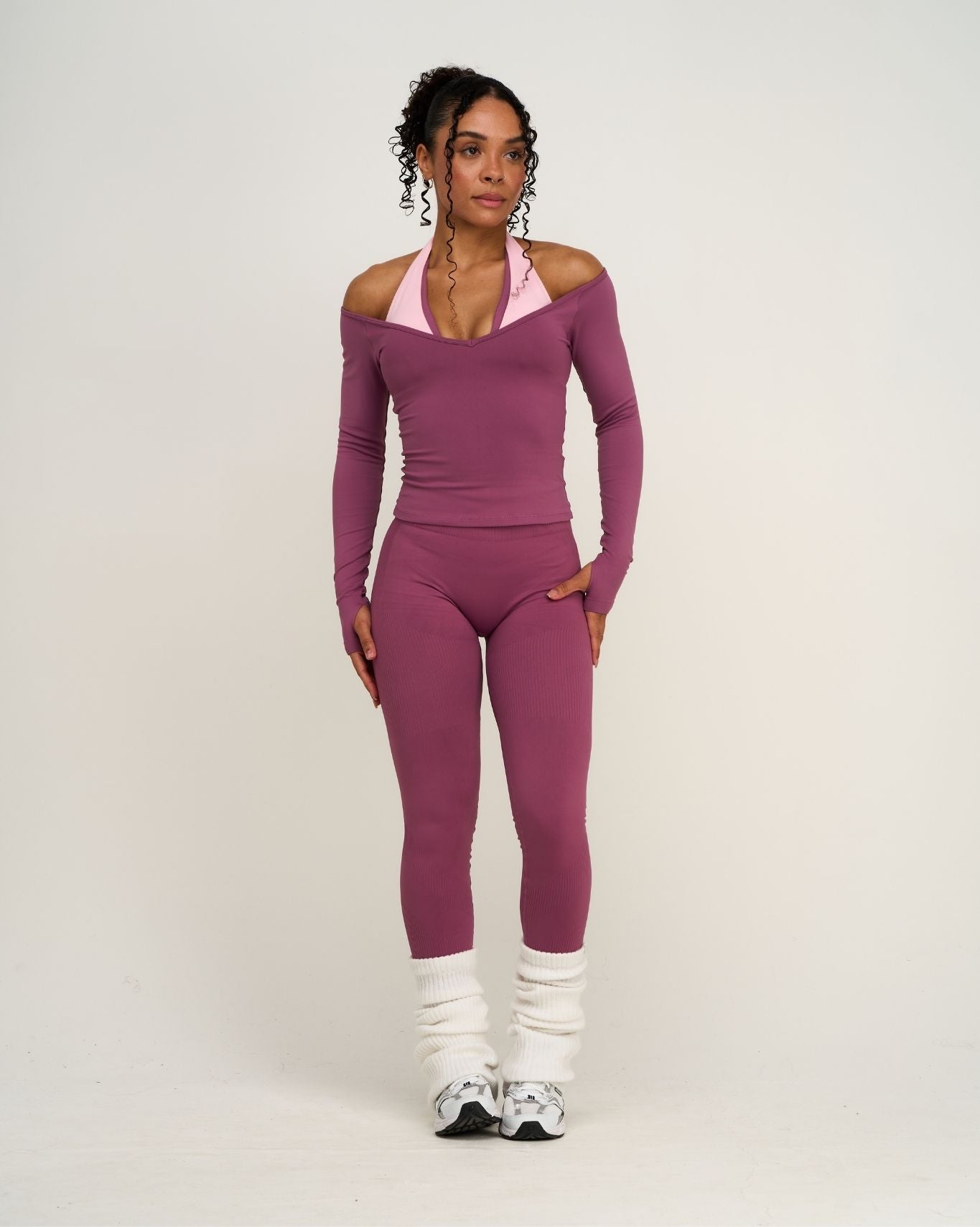 The Essential Collection Wool Blend Legwarmers | Cream